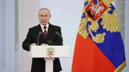 بوتين يؤكد على قصف البنية التحتية في أوكرانيا